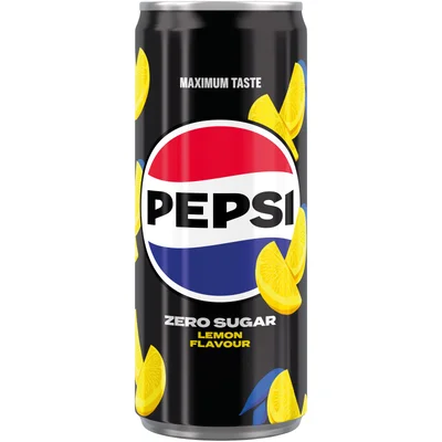 Pepsi Zero sugar lemon