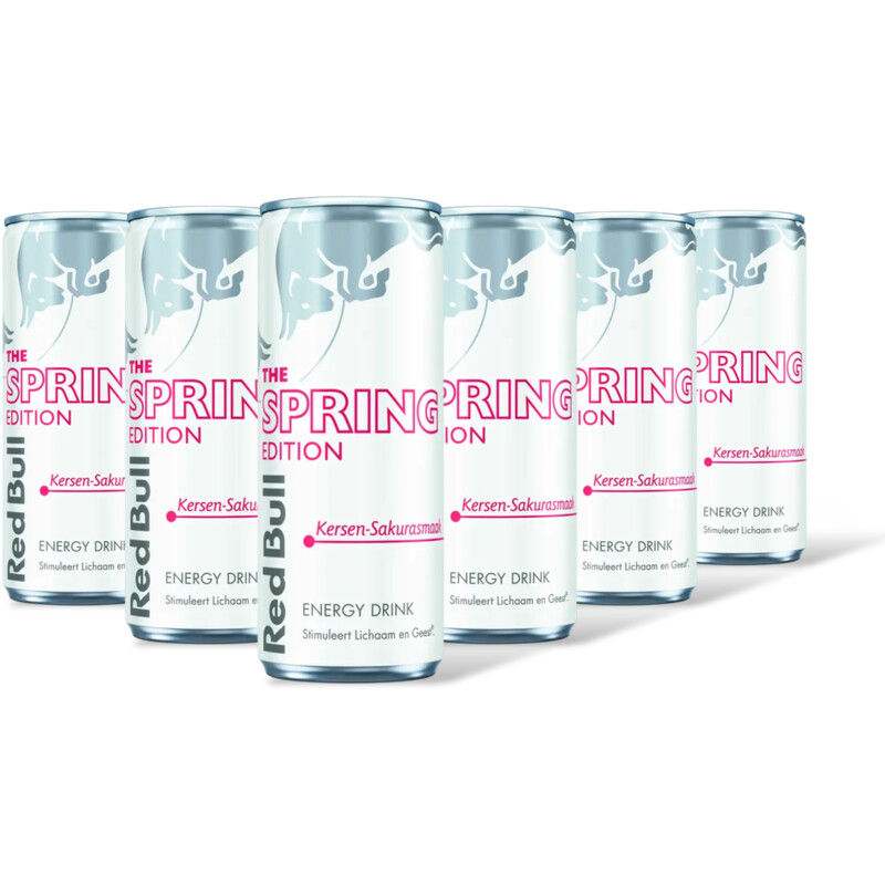 Red Bull Cherry sakura 6-pack