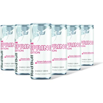 Red Bull Cherry sakura 6-pack
