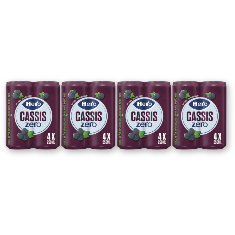 Hero Cassis zero 16-pack