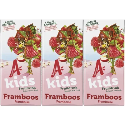 Appelsientje Kids fruitdrink framboos 6-pack