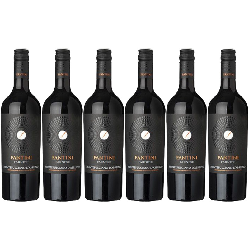 Fantini Montepulciano d'abruzzo 6 flessen