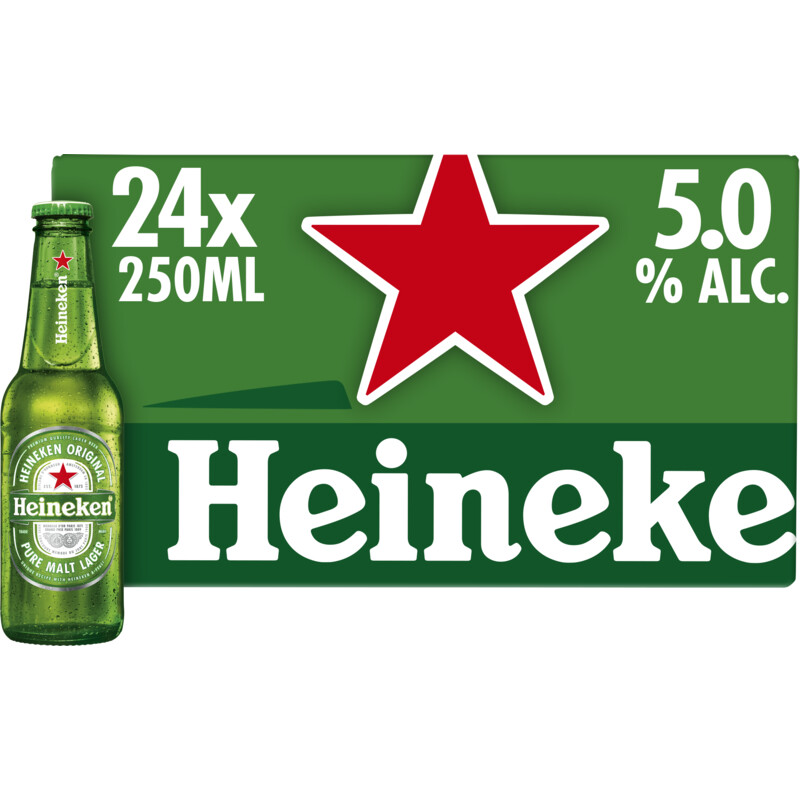 Heineken Premium pilsener draaidop 24-pack