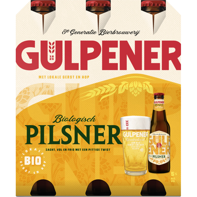 Gulpener Biologische pilsner 6-pack
