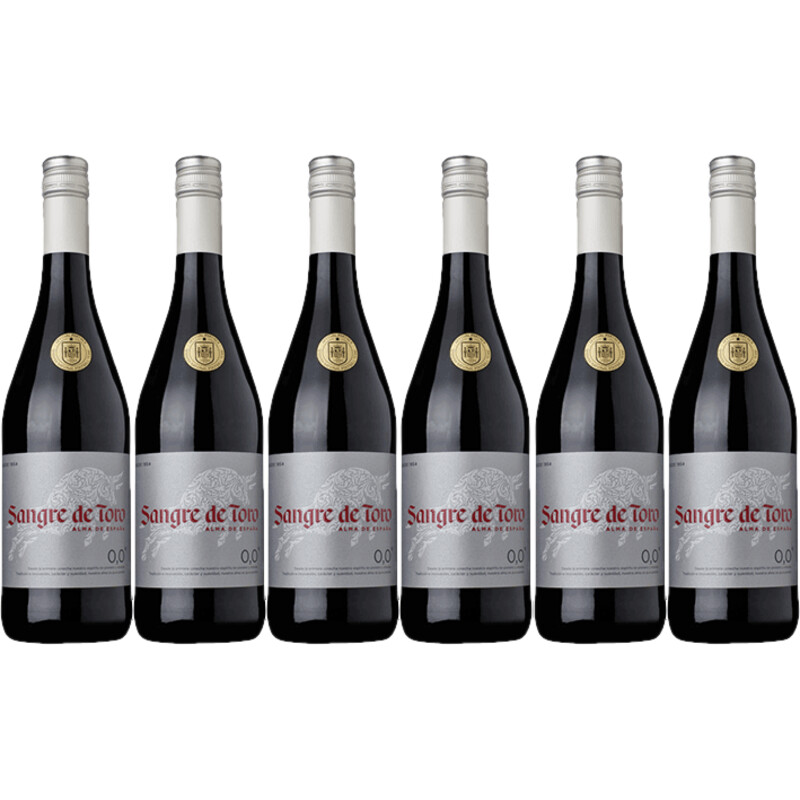 Sangre de Toro Rood alcoholvrij 6 flessen