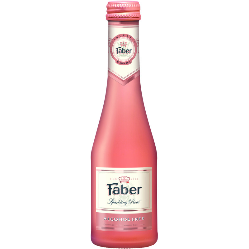 Faber Sparkling rosé alcoholvrij