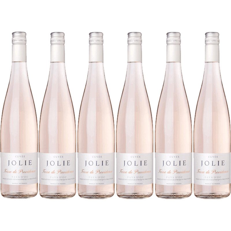 La Cuvée Jolie Terre de providence rose 6 flessen