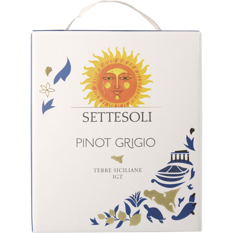 Settesoli Pinot grigio wijntap