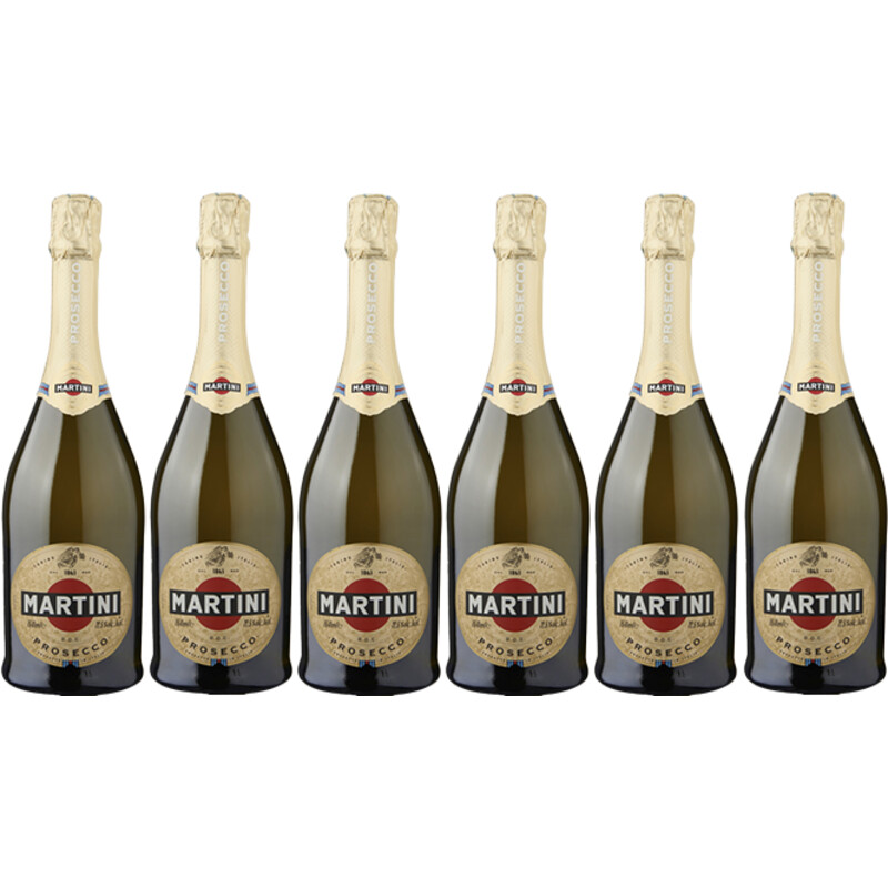 Martini Prosecco doc 6 flessen