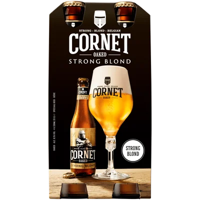 Cornet Oaked gold blond 4-pack