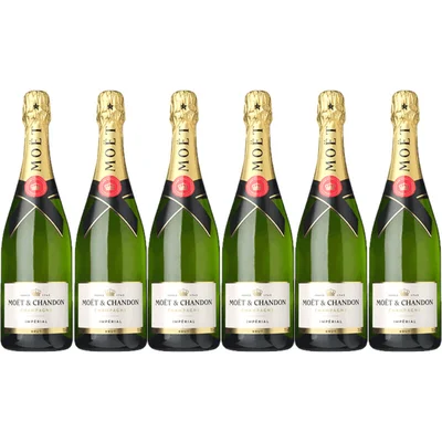 Moët & Chandon Champagne brut impérial 6 flessen