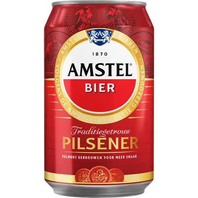 Amstel Pilsener bier