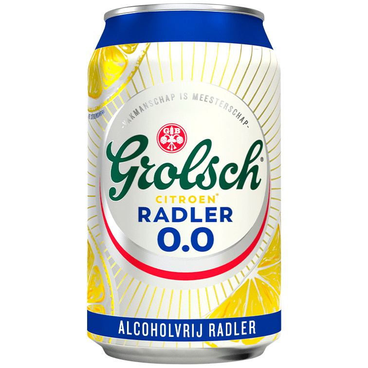 Grolsch Radler citroen 0.0%