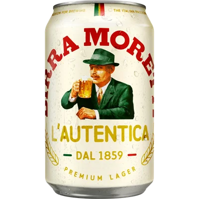 Birra Moretti L'autentica bier