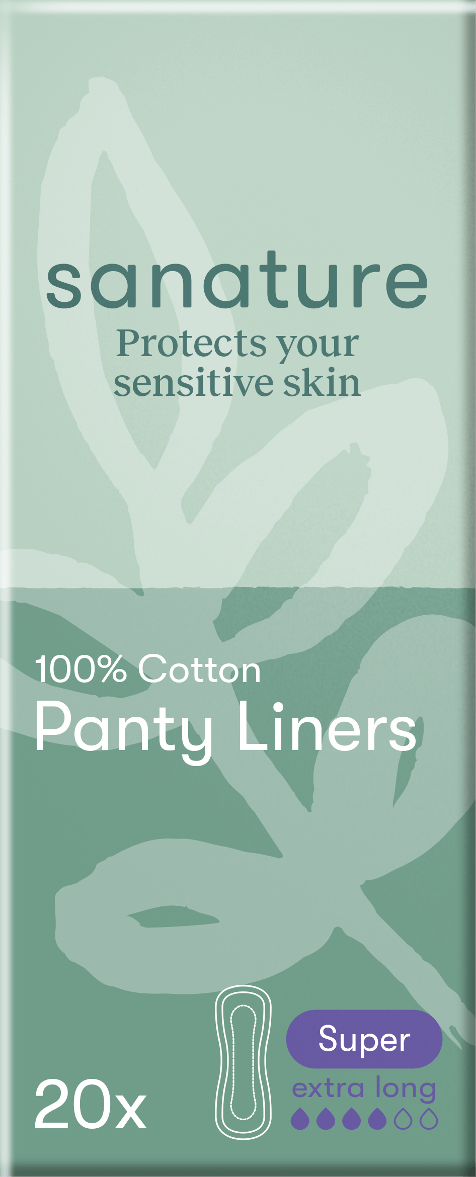 Sanature 100% katoenen super inlegkruisjes