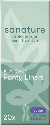 Sanature 100% katoenen super inlegkruisjes