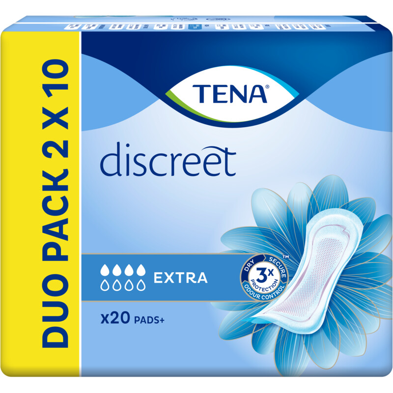 Tena Discreet extra inlegkruisjes duo pack