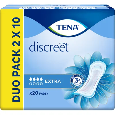 Tena Discreet extra inlegkruisjes duo pack