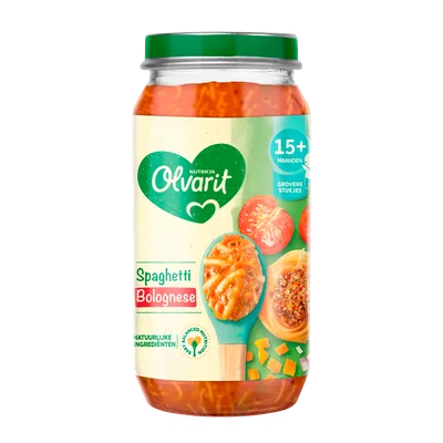 Olvarit Spaghetti bolognese 15m+