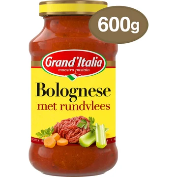 Grand'Italia Bolognese met Rundvlees 600 g
