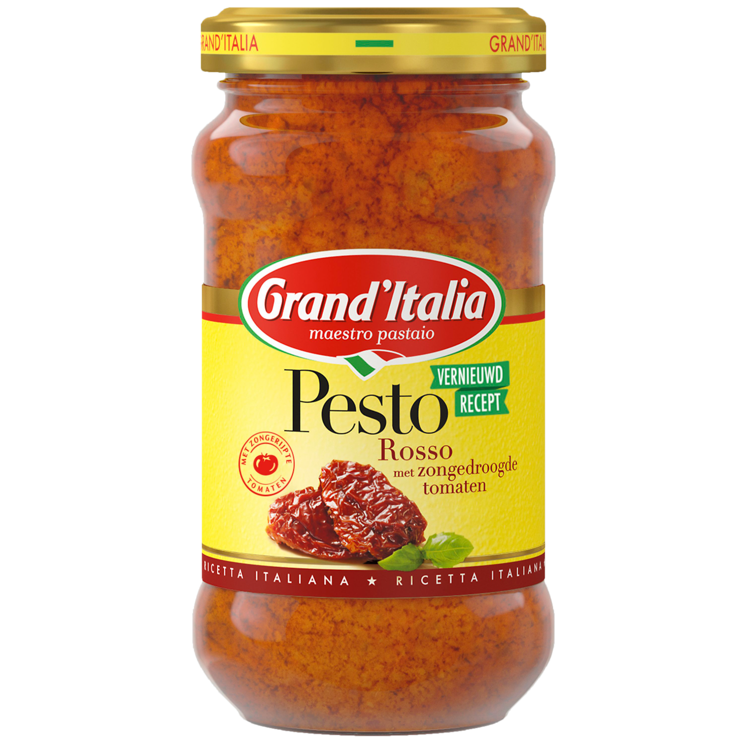 Grand'Italia Pesto Rosso met Zongedroogde Tomaat 185g