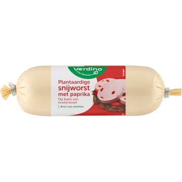 Verdino Plantaardige snijworst paprika 300 g