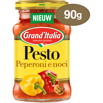 Grand'Italia Pesto Piccante met Chilipeper 90 g