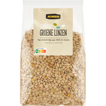 Jumbo Gedroogde Groene Linzen 500 g