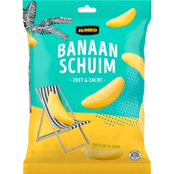 Jumbo Banaan Schuim Zoet & Zacht 250 g