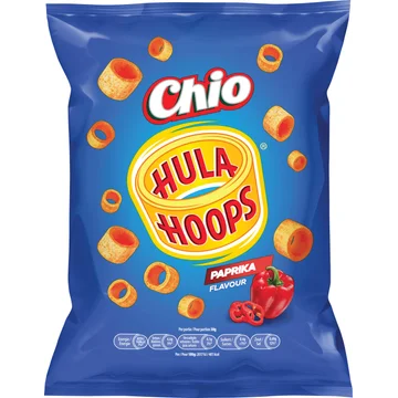 Chio Hula Hoops Paprika Flavour Aardappelsnack 100 g
