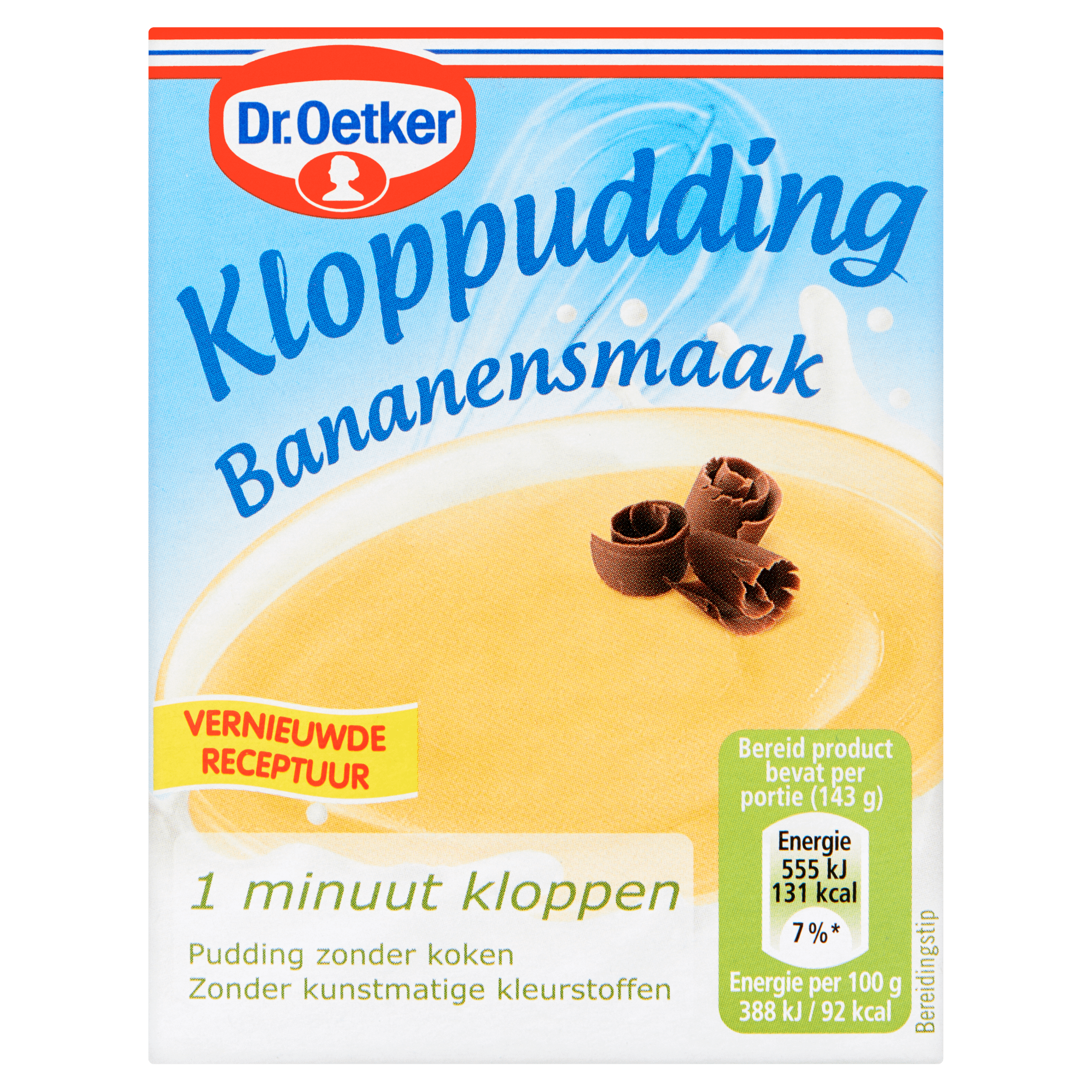 Dr. Oetker Kloppudding Frambozen 74 g