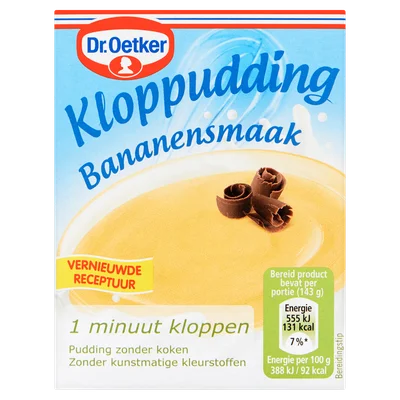 Dr. Oetker Kloppudding Frambozen 74 g