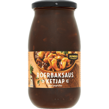 Jumbo Roerbaksaus Ketjap met Paprika 490 g