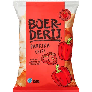 Boerderij Chips Paprika 150 g