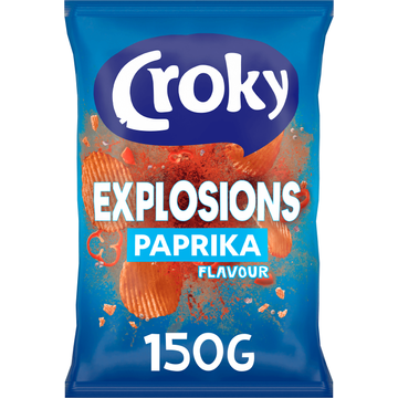 Croky Chips Explosions Paprika 150g
