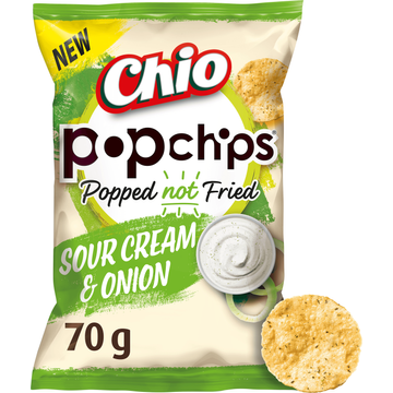 Chio Popchips Sour Cream & Onion 70 g