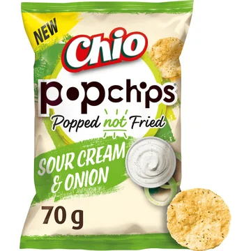 Chio Popchips Sour Cream & Onion 70 g
