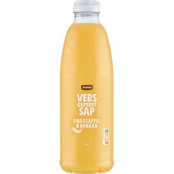 Jumbo Vers Sap Sinaasappel & Banaan 1 L