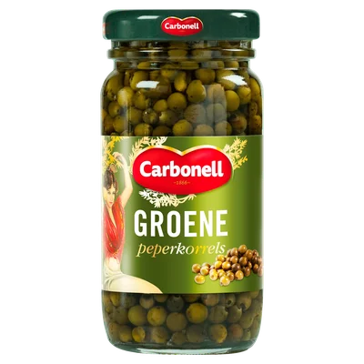 Carbonell groene peperkorrels