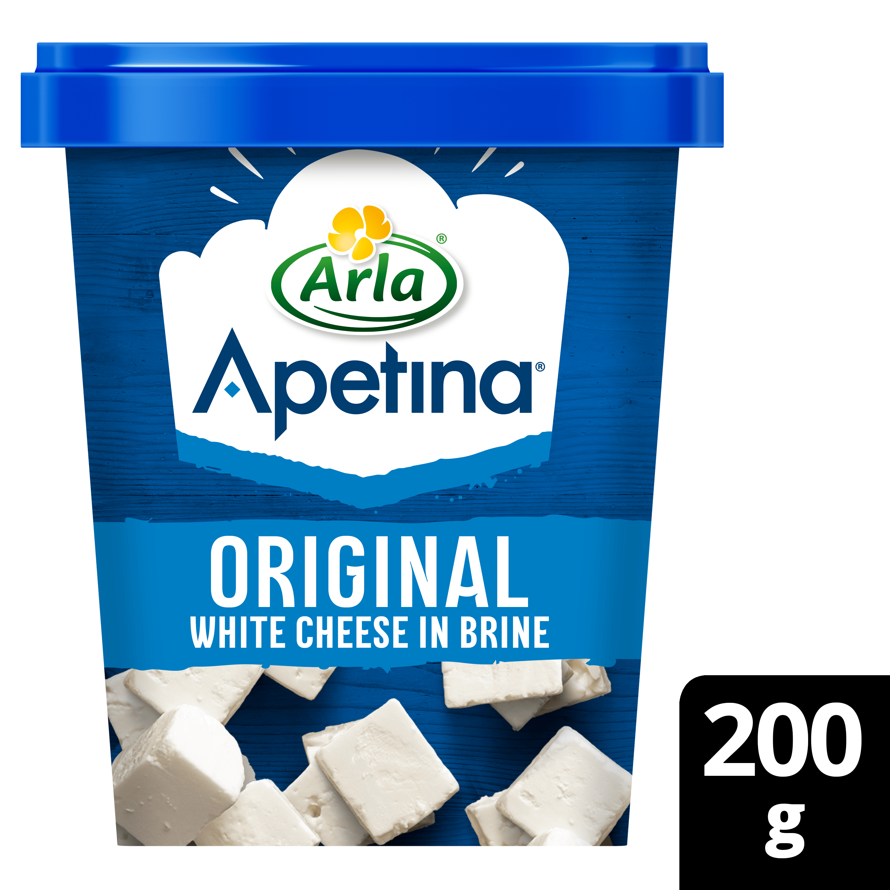 Arla Apetina witte kaasblokjes in olie