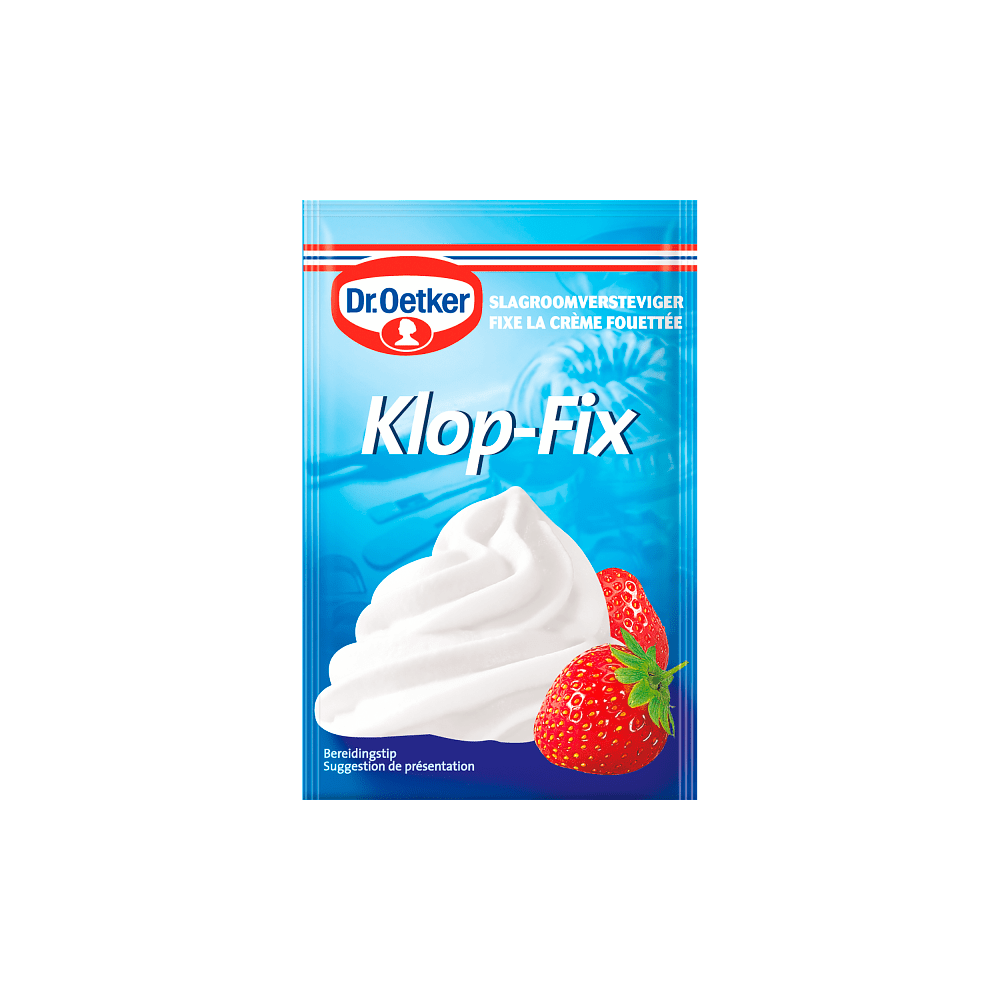 Dr. Oetker Klop-Fix Slagroom 24 g