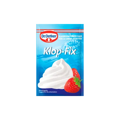 Dr. Oetker Klop-Fix Slagroom 24 g