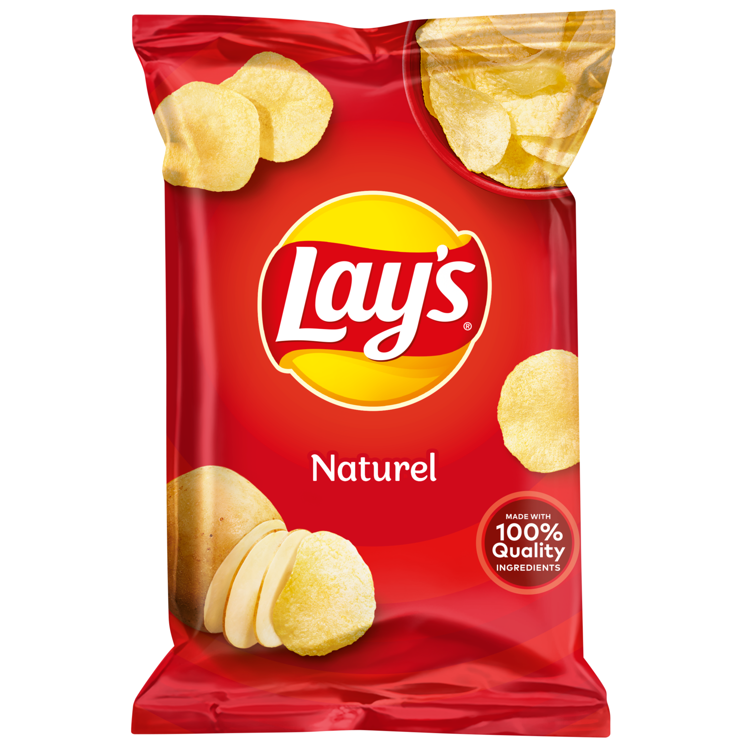 Lay's Max Ribbel Chips Naturel 40 gr