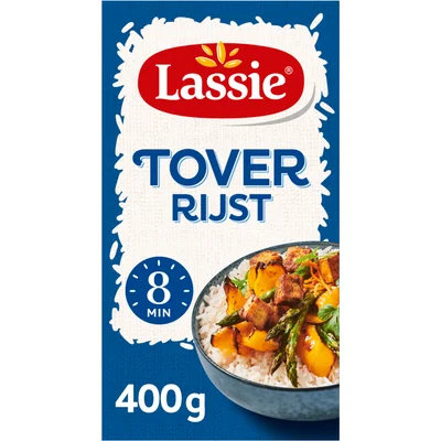 Lassie Witte Snelkook Tover rijst