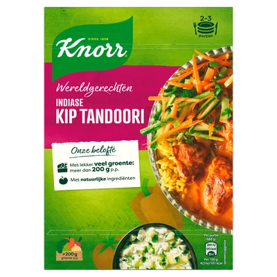 Knorr Wereldgerechten Kip Tandoori Indiase 303 g