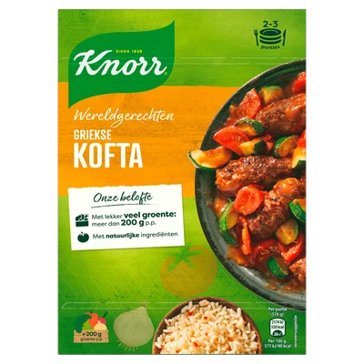 Knorr Wereldgerechten Kofta Griekse 303 g