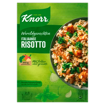Knorr Wereldgerechten Maaltijdpakket Italiaanse Risotto 257 g