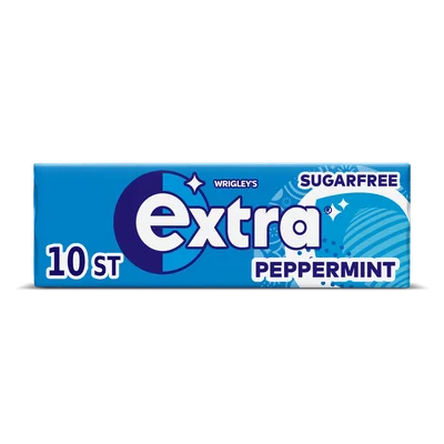 Extra peppermint Suikervrije Kauwgom 60st