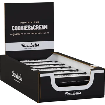 Barebells Protein Bar Cookies & Cream 12 x 55 g