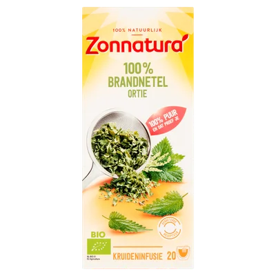 Zonnatura Bio 100% Brandnetel 20 Zakjes 28 g
